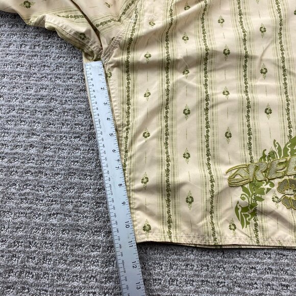 Reef Swim Trunks Men Size 31 Yellow Floral Bathing Suit Shorts Beach Surfing - Picture 11 of 12